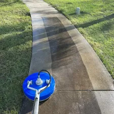 Sidewalk cleaning