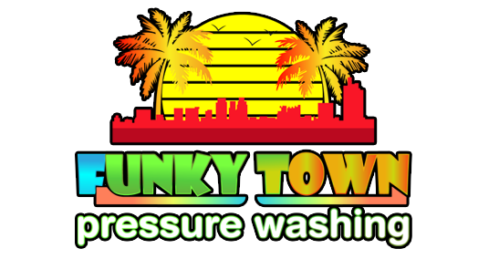 Funky Town Pressure Washing and Paver Sealing Logo