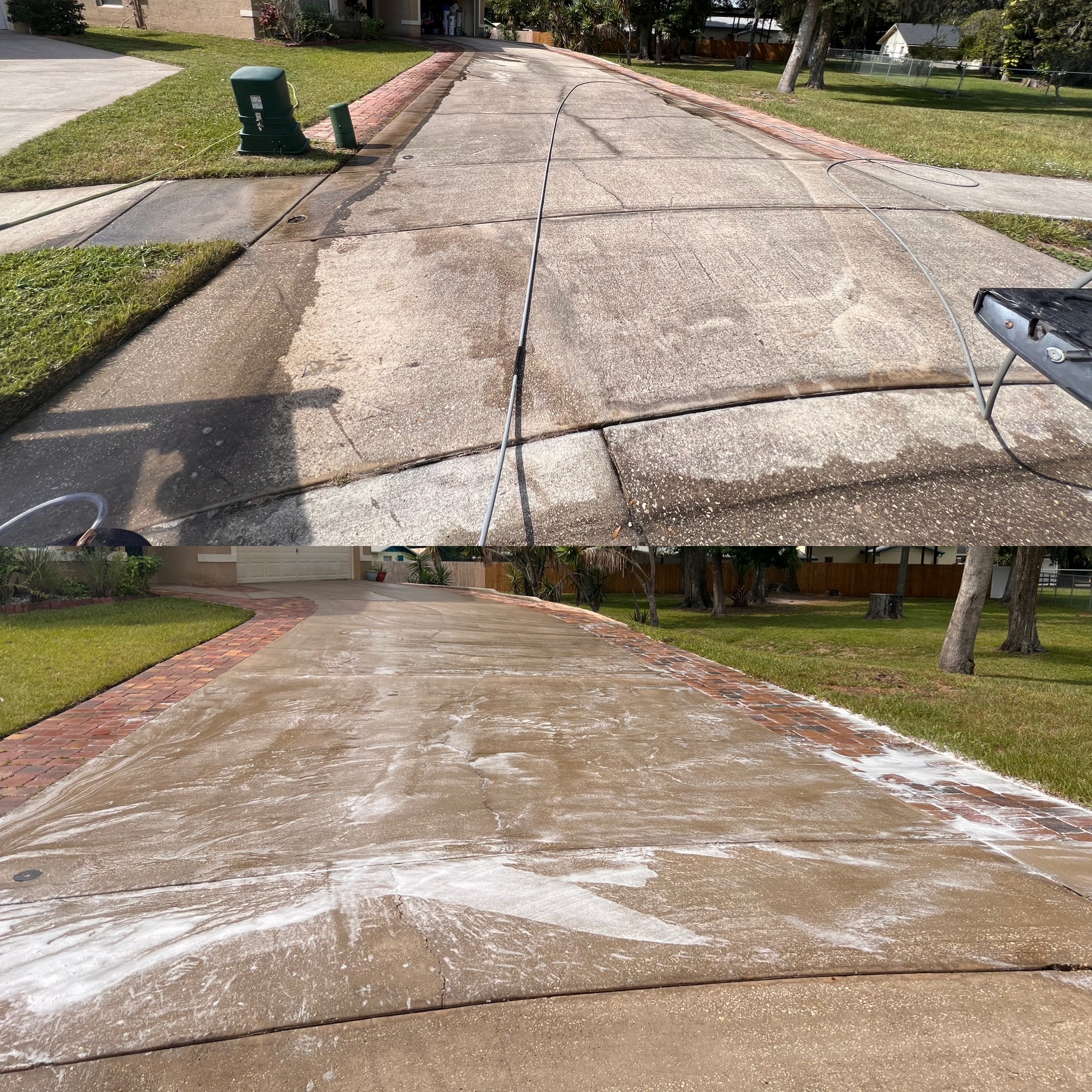 Driveway washing in Orlando Florida! 