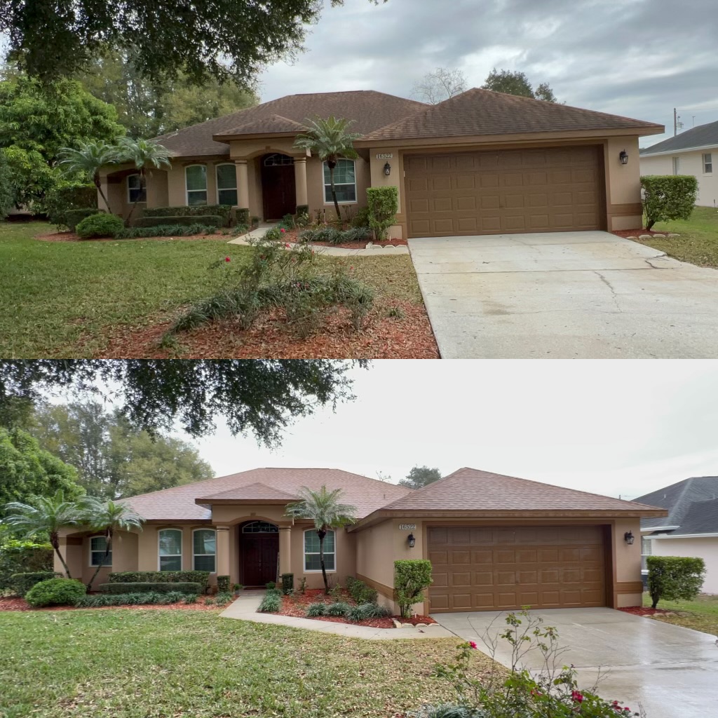 Roof Cleaning in Clermont Florida!