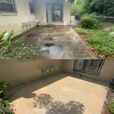 Patio Cleaning